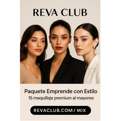 Paquete de Maquillaje de Marca por Mayoreo | 15 pzas para Emprender